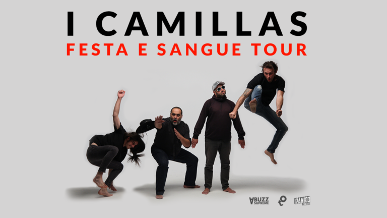 I Camillas - Festa e Sangue Tour Locandina