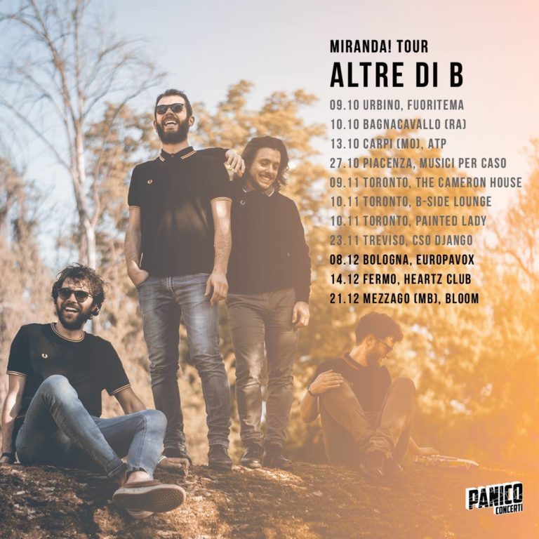 Altre di B: le ultime date del Miranda! Tour