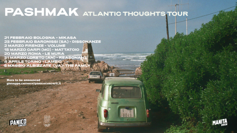 Pashmak: le prime date dell’Atlantic Thoughts Tour