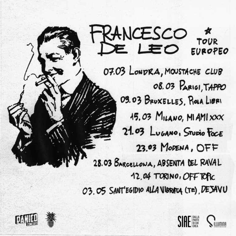 Francesco De Leo ospite a sopresa di Calcutta e Tour Europeo!