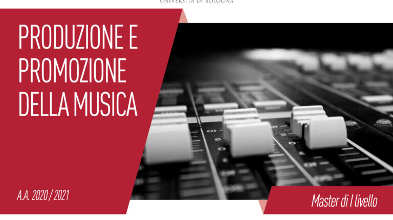 Panico è partner del nuovo Master Unibo in Produzione e Promozione della Musica